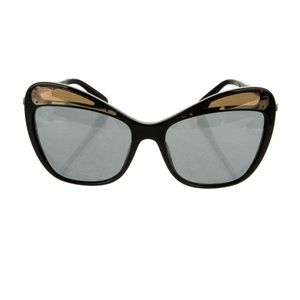 Chanel Oversized Mirrored Sunglasses